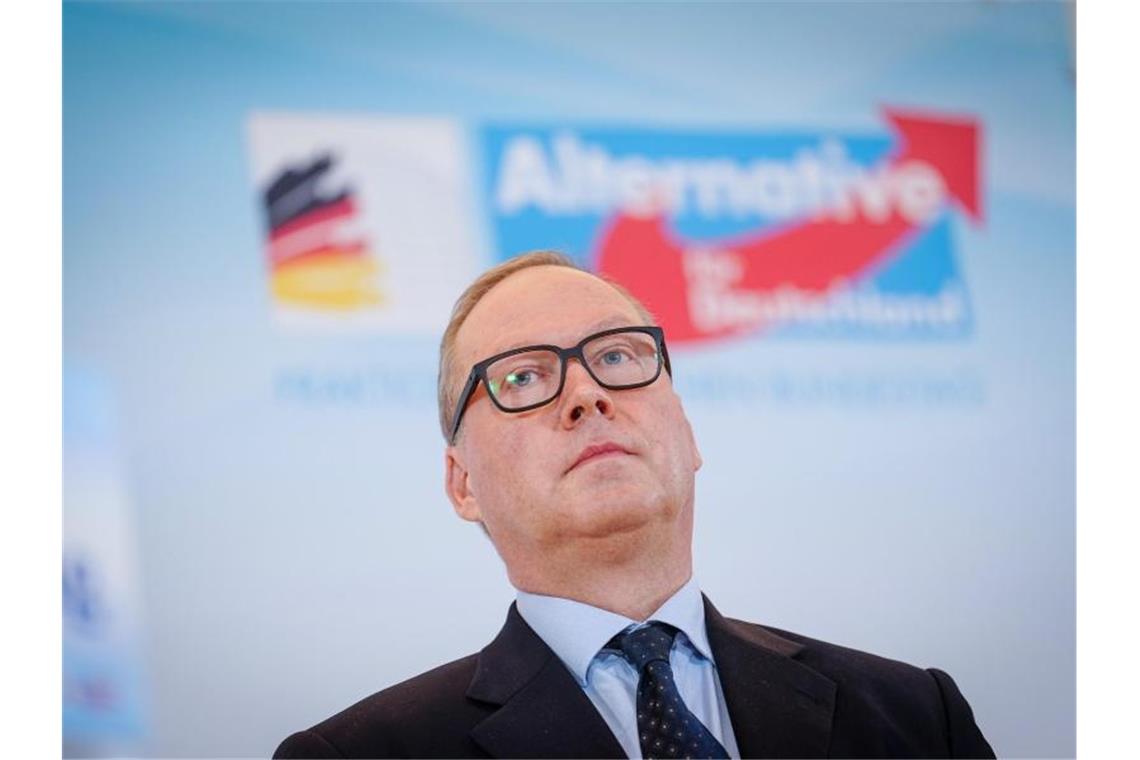 Max Otte: 20.000-Euro-Spende an AfD-Kreisverband Görlitz Legte erst kürzlich den Vorsitz der Werte-Union nieder: Max Otte. Foto: Kay Nietfeld/dpa