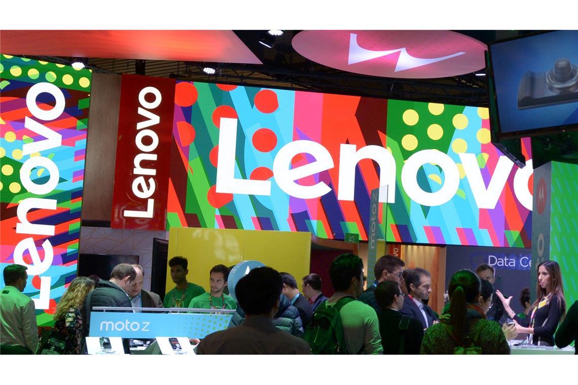 Lenovo erreichte in Deutschland einen Marktanteil von 33 Prozent. (Archivbild)