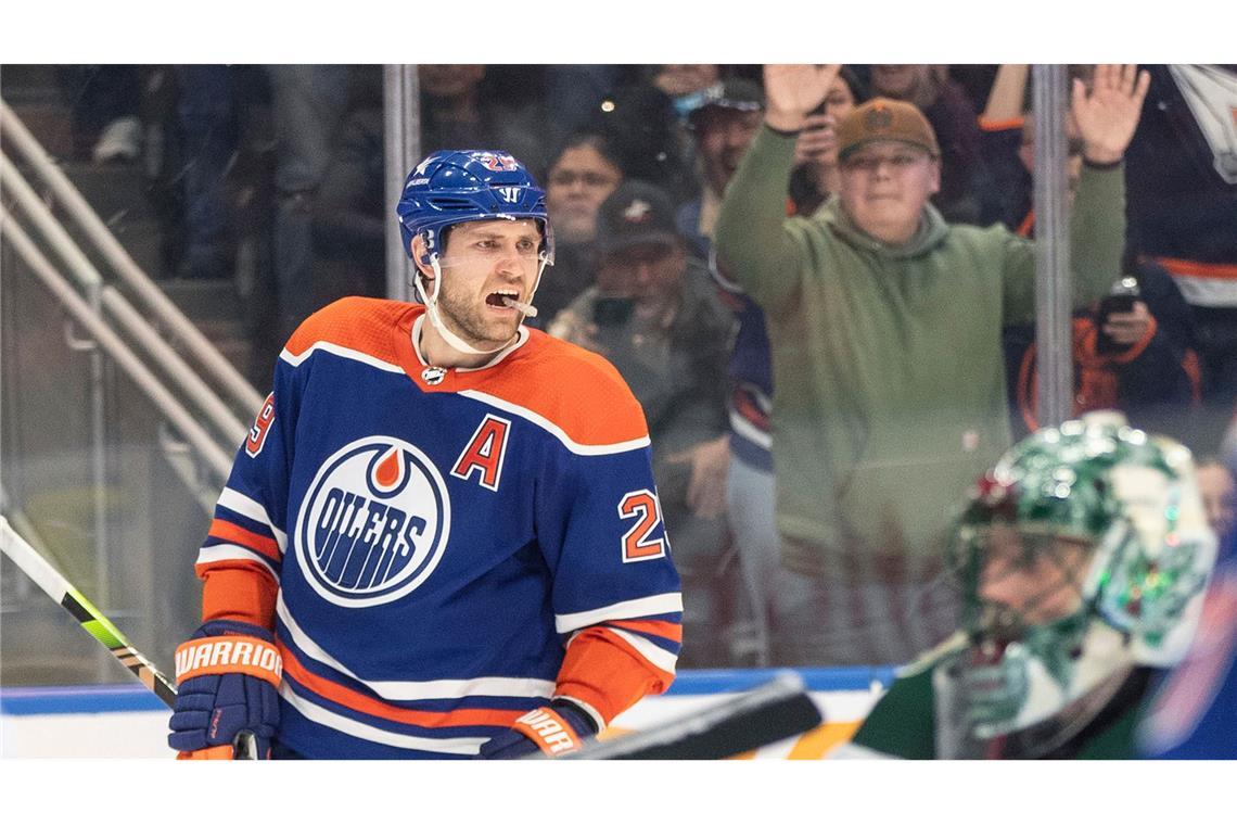 Leon Draisaitl hat seinen NHL-Vertrag in Edmonton verlängert.