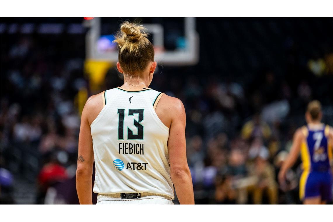 Leonie Fiebich ist in der WNBA zwar ein Rookie, spielt aber dank Erfahrung in Europa wie ein abgezockter Profi.