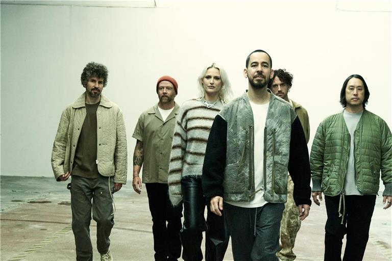 Linkin Park mit neuer Besetzung.