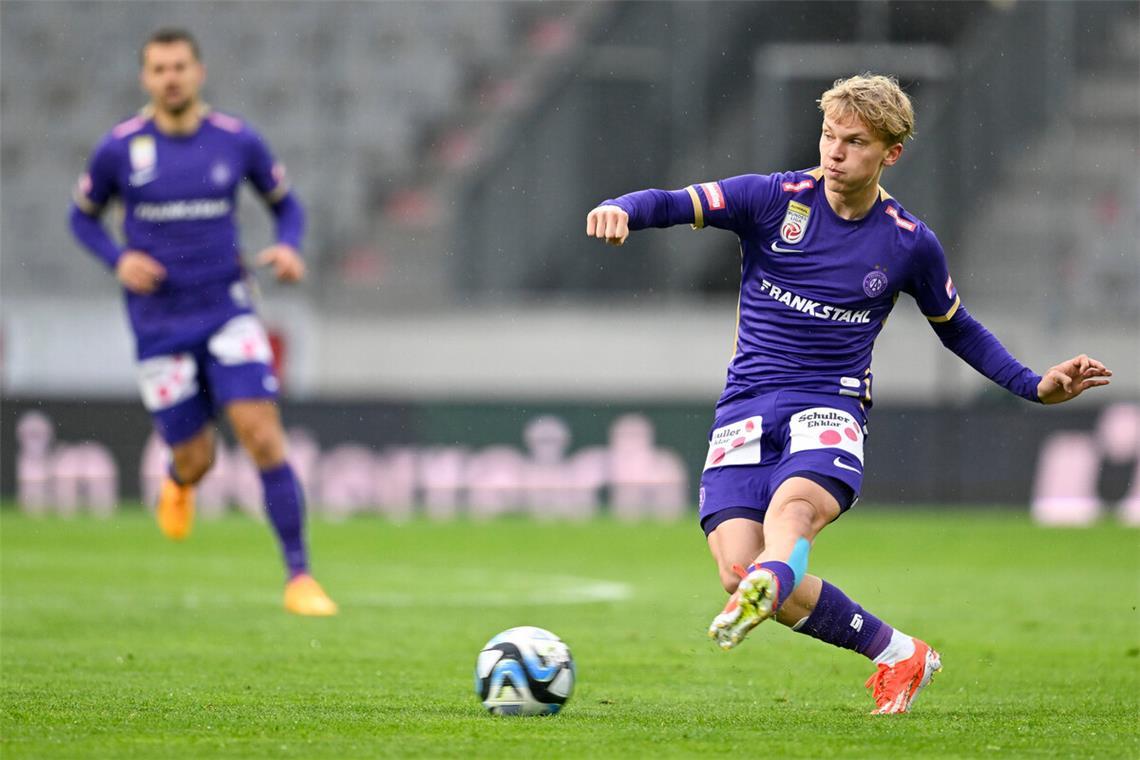 Linksverteidiger mit Perspektive: Frans Krätzig spielte in der vergangenen Rückrunde für Austria Wien.