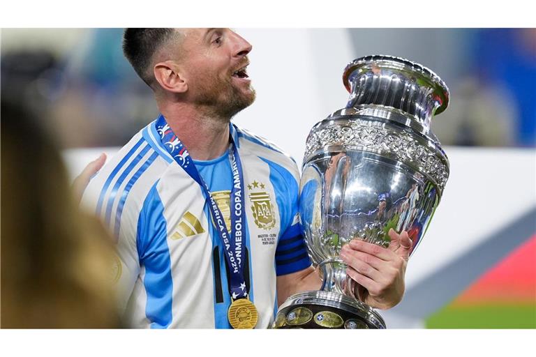 Lionel Messi gewinnt seinen dritten großen Titel mit Argentinien seit 2021