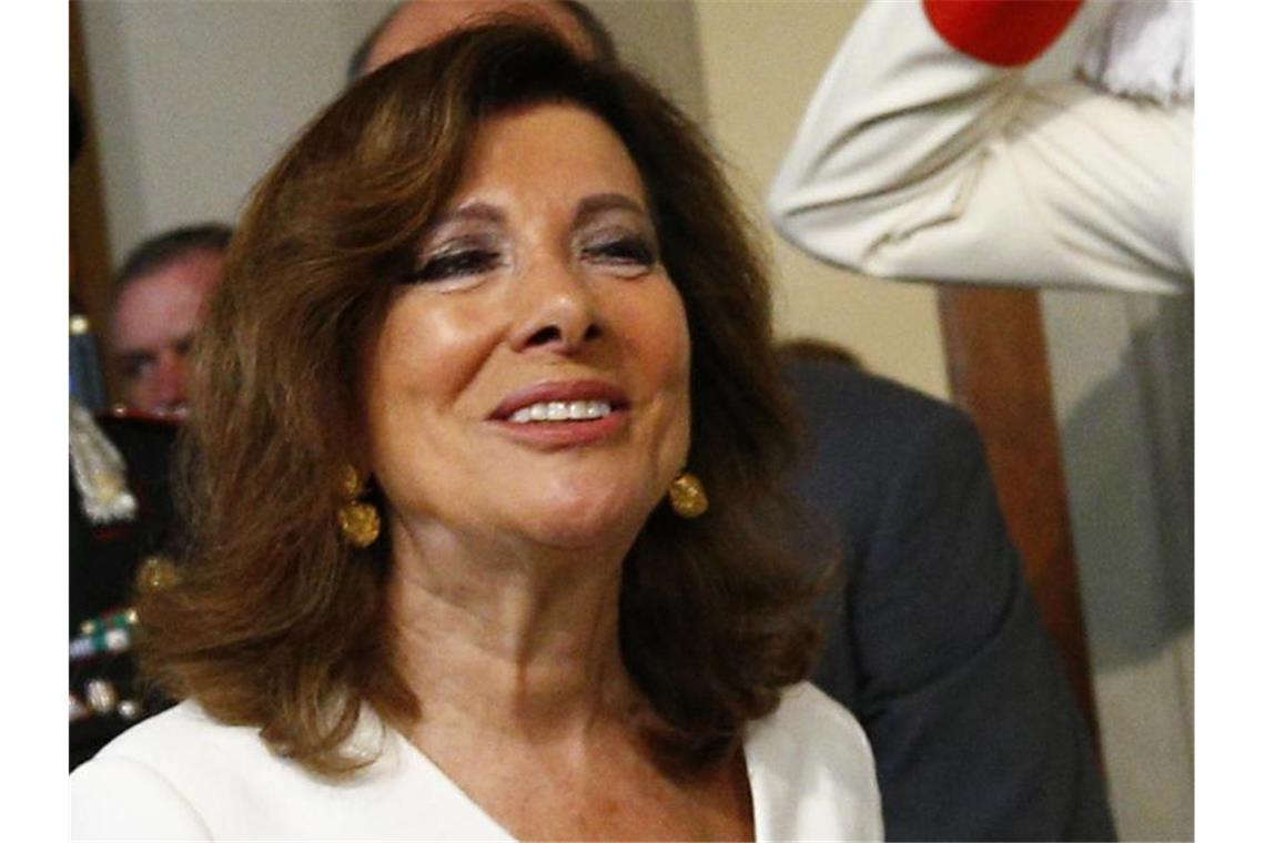 Italien: Amtierender Staatschef Mattarella wiedergewählt Maria Elisabetta Casellati hat 382 Stimmen bekommen. Nicht genug. Foto: Vincenzo Livieri/LaPresse via ZUMA Press/dpa
