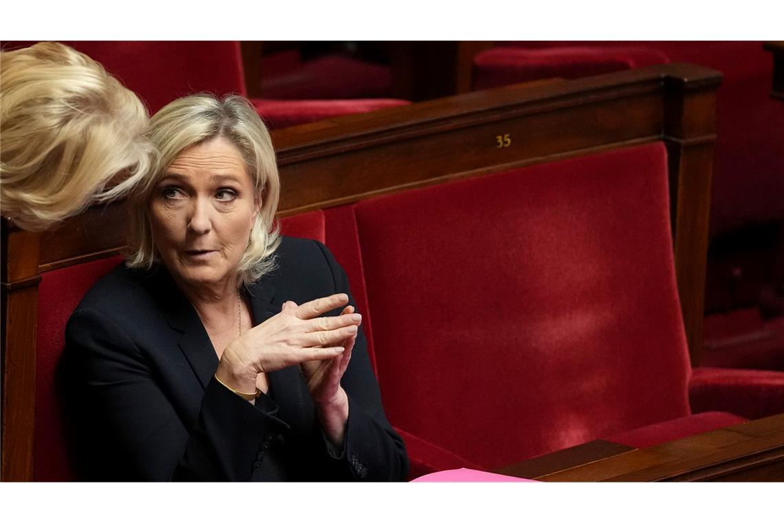 Marine Le Pen geht es um die Macht in der französischen Politik, und um das Präsidentenamt.