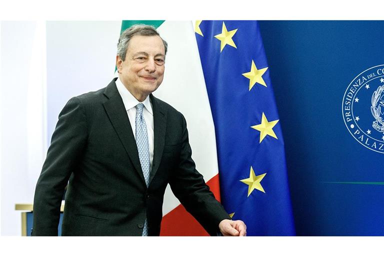 Mario Draghi stellt seinen Bericht am Montag offiziell vor.