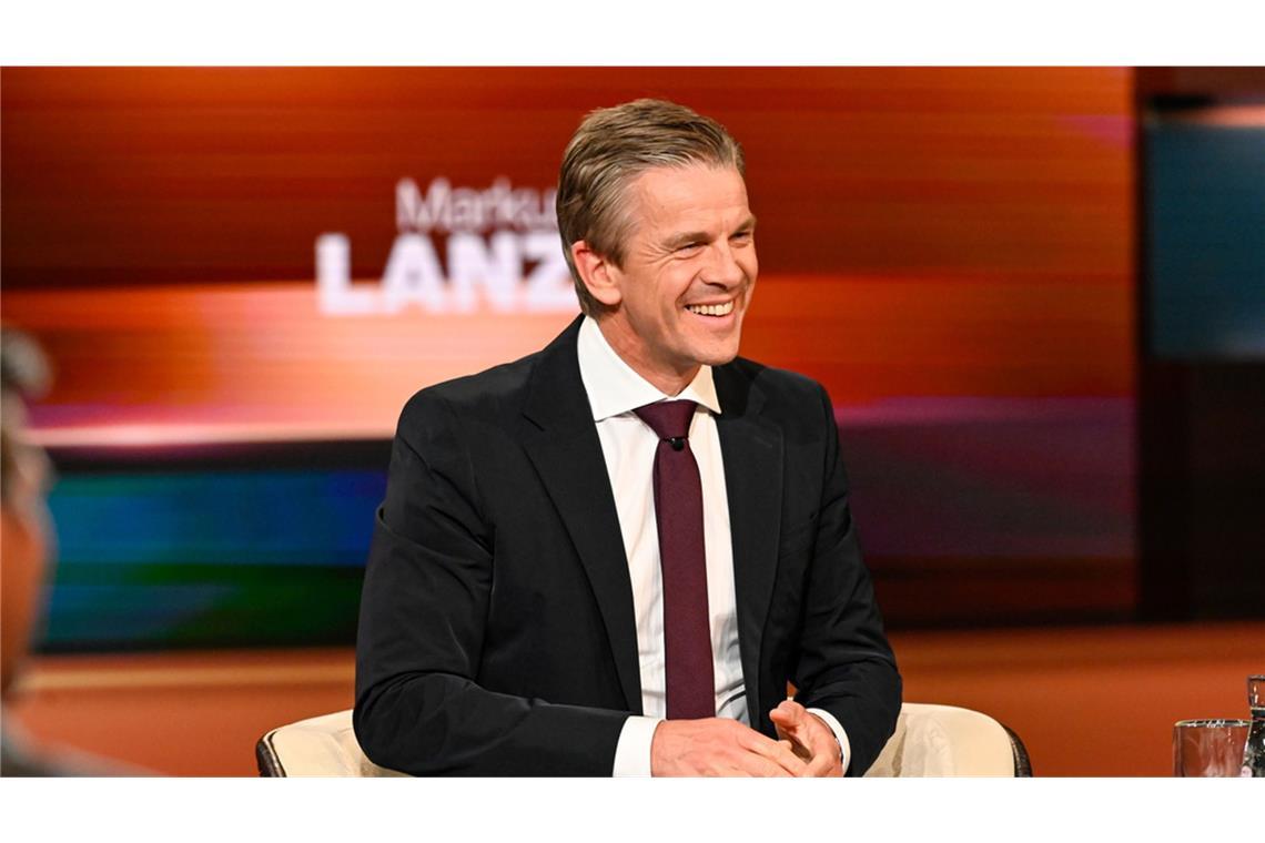 Markus Lanz hat gut lachen.