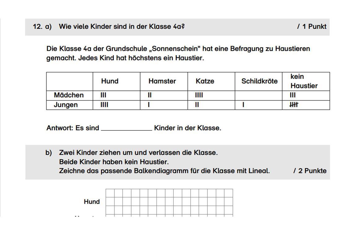 Mathe-Aufgabe von Kompass 4.