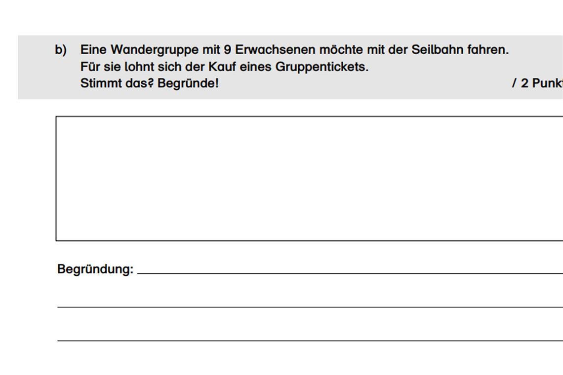 Mathe-Aufgabe von Kompass 4.