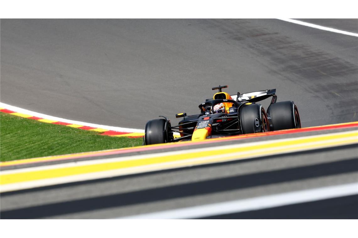 Max Verstappen gibt in Spa Gas.