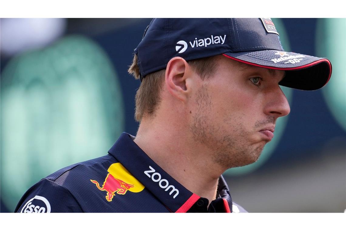 Max Verstappen hat kein Verständnis für seine Schimpfwort-Strafe.