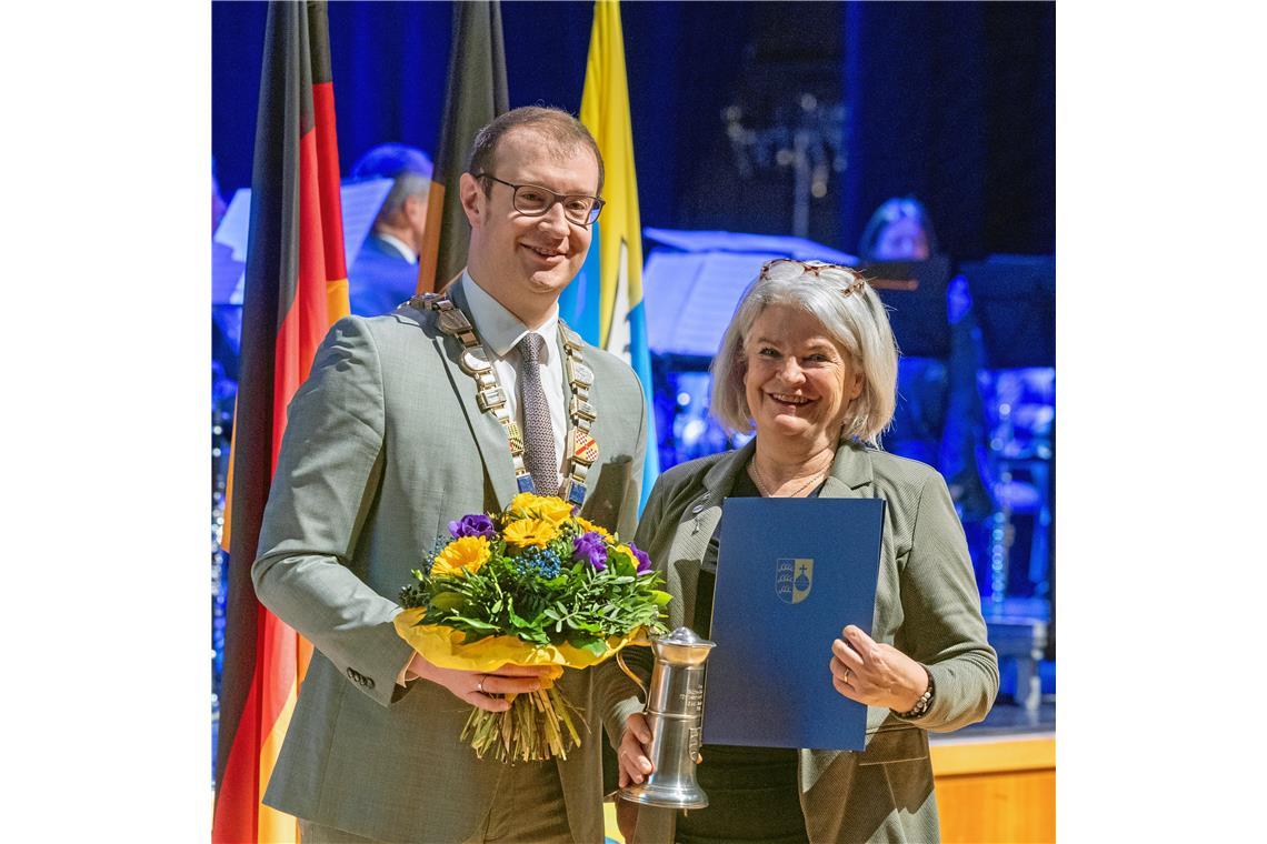 Maximilian Friedrich und Sabine Kutteroff // 59. Neujahrsempfang der Stadt Backn...