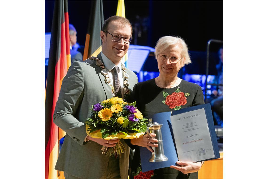 Maximilian Friedrich und Ute Ulfert // 59. Neujahrsempfang der Stadt Backnang am...