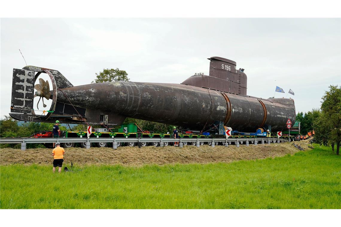 Mensch trifft Maschine: Das rund 50 Meter lange Boot war von 1973 bis 2010 im Einsatz. (Archivbild)