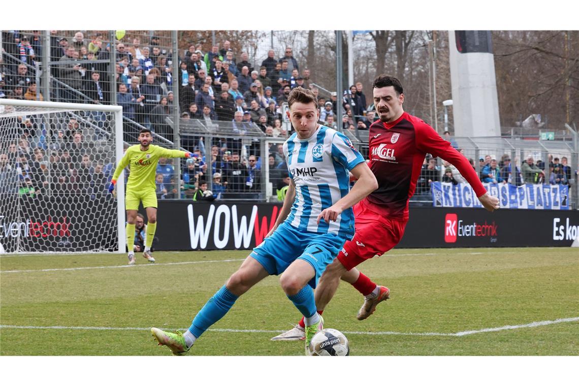 Meris Skenderovic machte mit dem Halbzeitpfiff das 2:0.