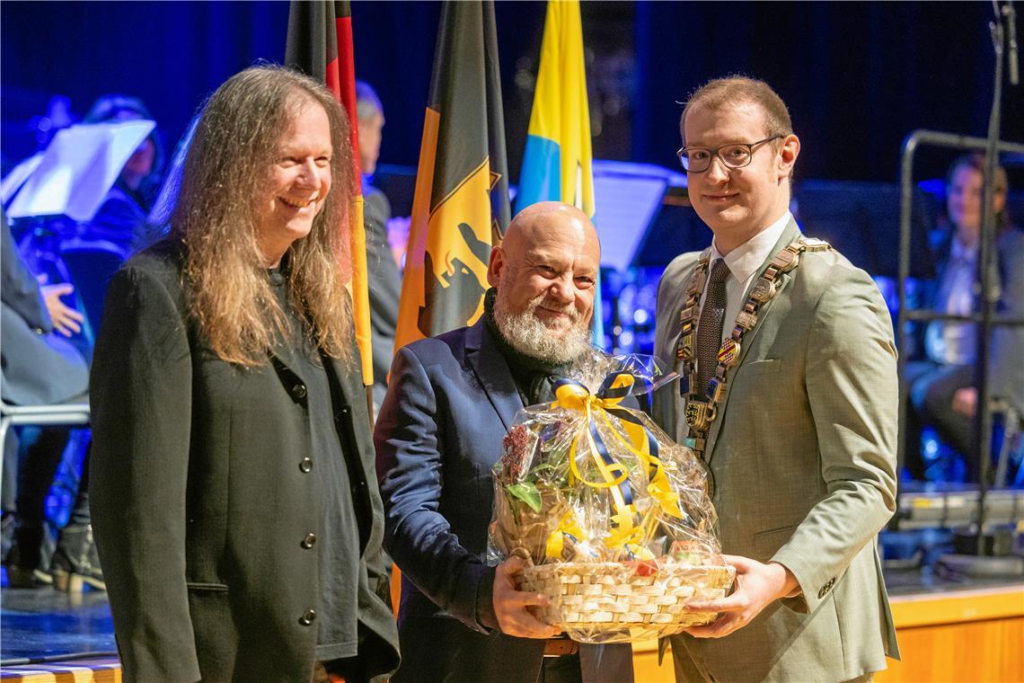 Micha Schad, Markus Stricker und Maximilian Friedrich // 59. Neujahrsempfang der...