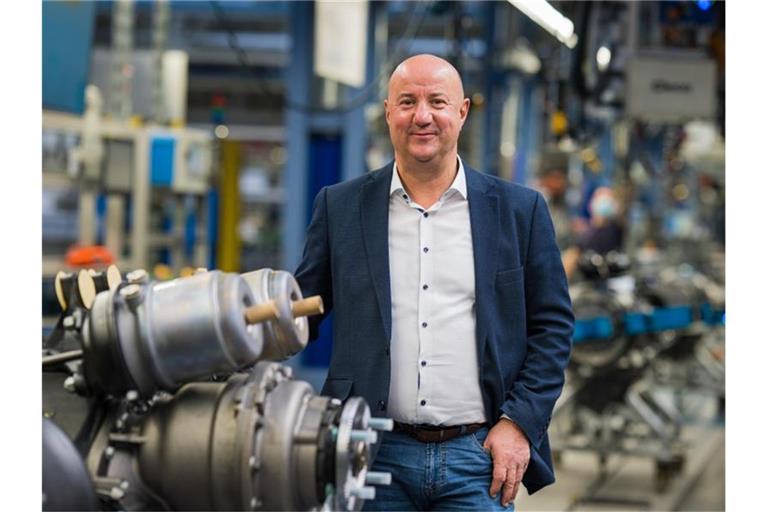 Michael Brecht, Vorsitzender des Gesamtbetriebsrats der Daimler AG. Foto: Benedikt Spether/dpa