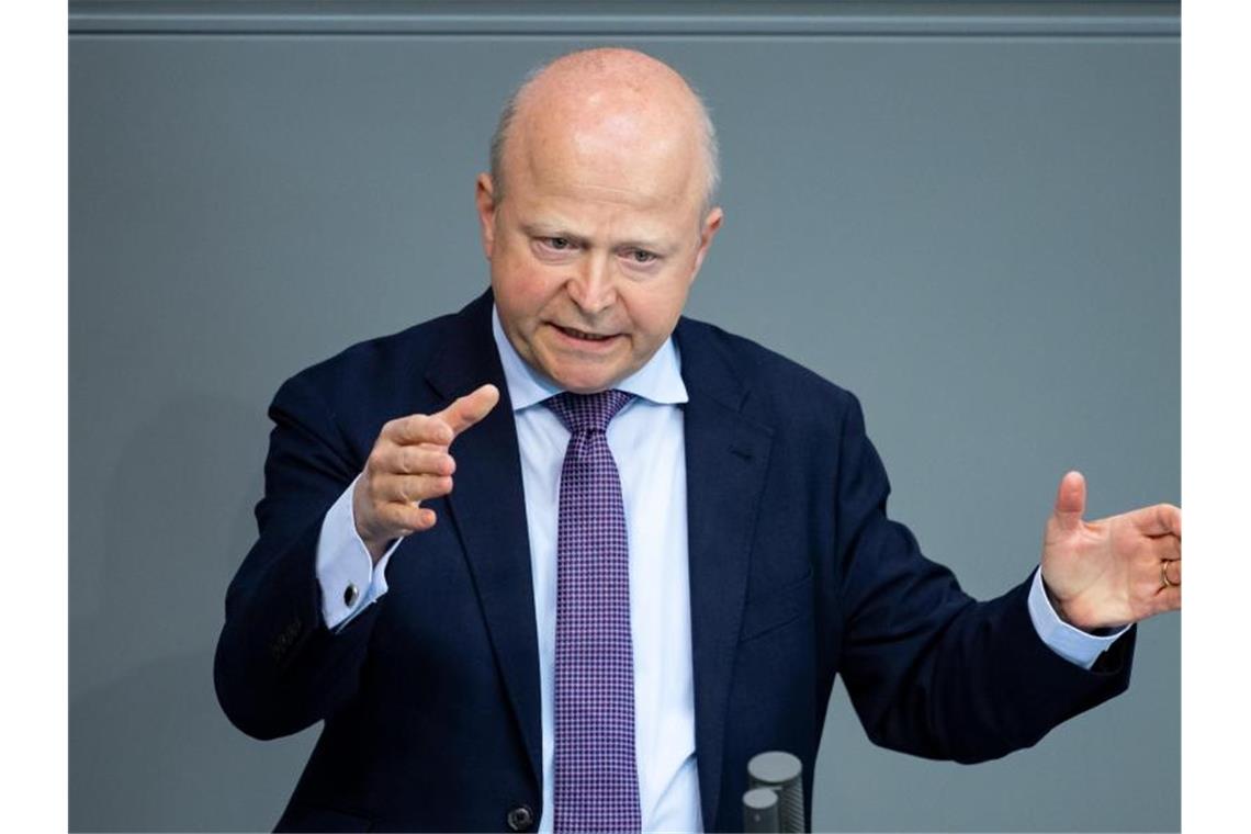 Michael Theurer (FDP) spricht im Bundestag. Foto: Bernd von Jutrczenka/dpa/Archivbild