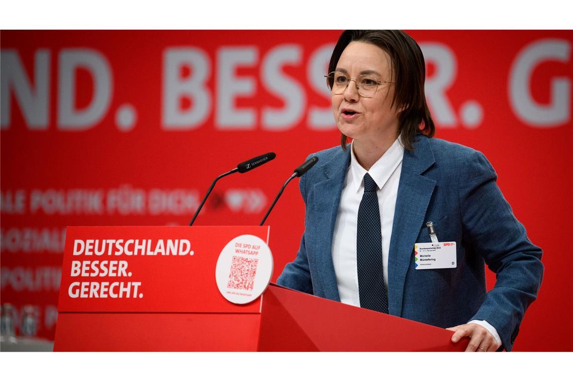 Michelle Müntefering (SPD). (Archivbild)