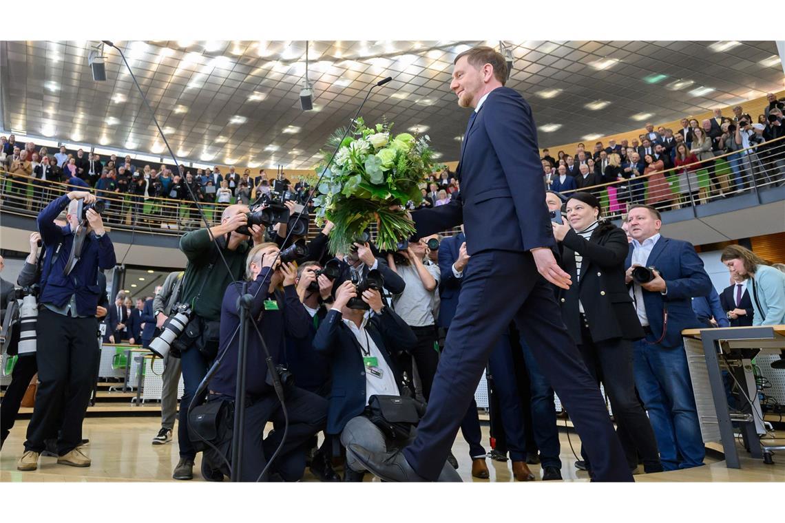 Kretschmer bleibt Ministerpräsident von Sachsen