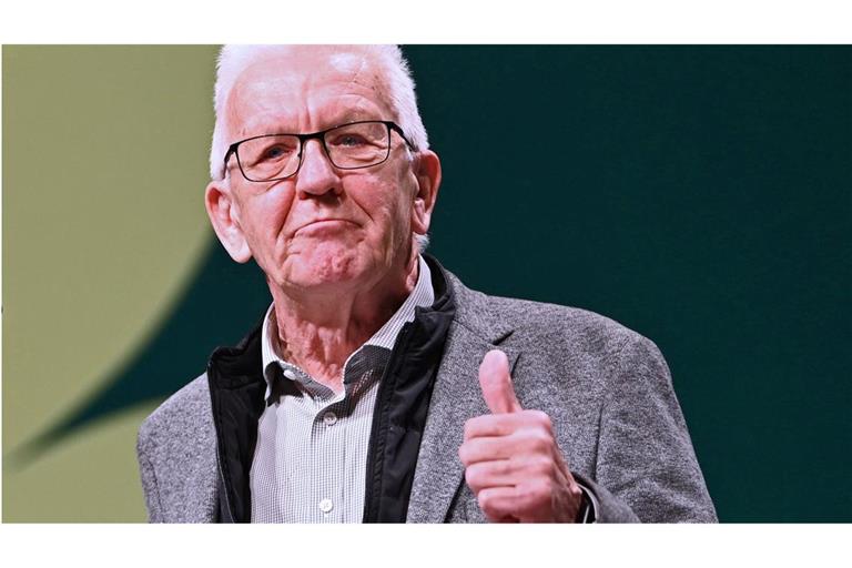 Ministerpräsident Winfried Kretschmann (Grüne) findet das neue Landeslogo richtig und wichtig. (Symbolbild)