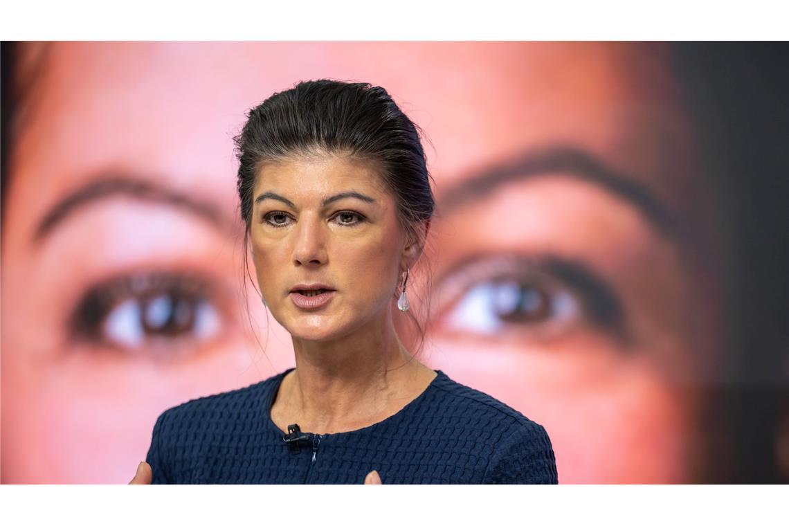 Mit mehr als 2,9 Millionen Followern ist BSW-Günderin Sahra Wagenknecht die erfolgreichste Bundestagsabgeordnete in den sozialen Medien. (Archivbild)