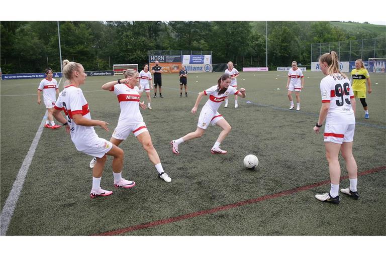 Mit neun Neuzugängen starten die Frauen des VfB Stuttgart in die Regionalligasaison. In unserer Bildergalerie finden Sie weitere Impressionen vom Trainingsauftakt.