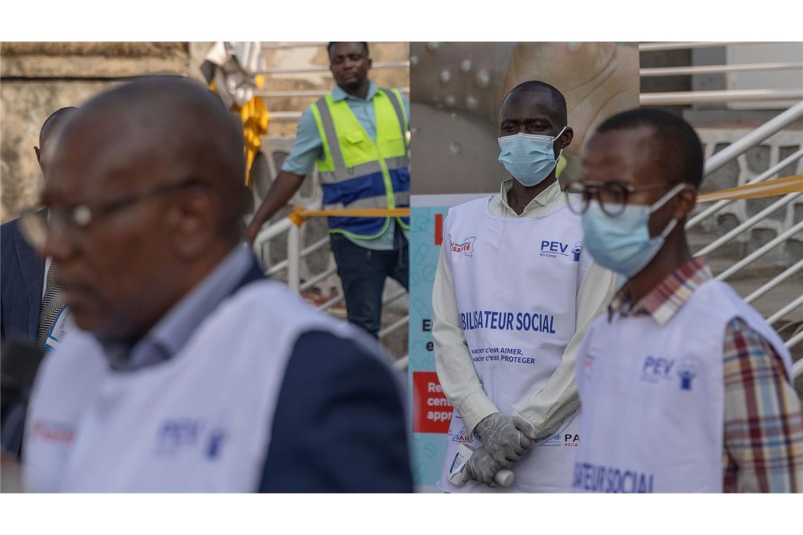 Mitarbeiter des Gesundheitswesens im Kongo haben derzeit viel zu tun, neben Mpox auch mit der ominösen "Krankheit X".