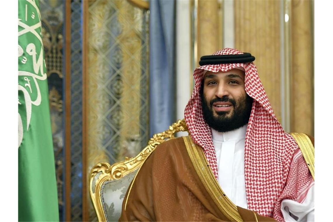 Riad warnt vor weiterer Eskalation im Iran-Konflikt Mohammed bin Salman, Kronprinz von Saudi-Arabien, warnt vor einer weiteren Eskalation im Konflikt mit dem Iran. Foto: Manel Ngan/AFP/AP