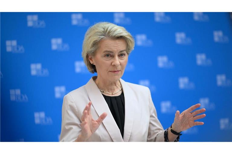 "Müssen schneller, digitaler, sauberer werden": Ursula von der Leyen.