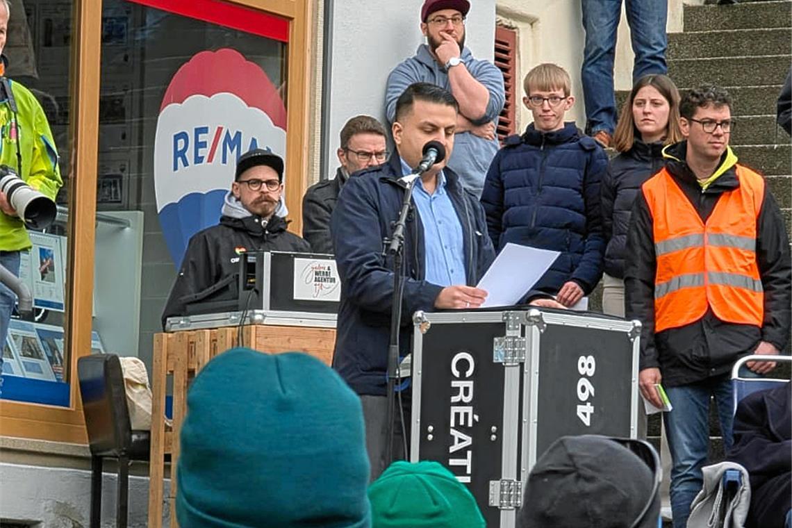 Muhammet Türk ist unter anderem Migrantenvertreter der Stadt Backnang und Mitglied im Jugend- und Sozial- sowie im Straßenfest-Ausschuss. Am Sonntag hat er auf der Demonstration für Vielfalt in Backnang eine viel beachtete Rede gehalten. Foto: privat