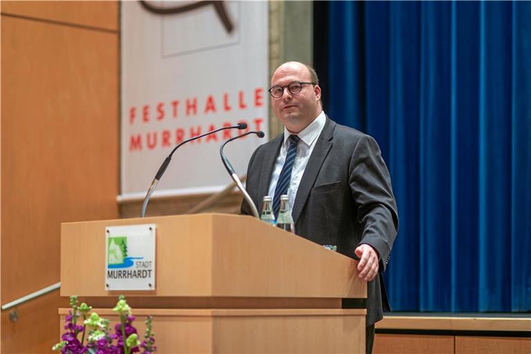 Murrhardts Bürgermeister Armin Mößner fand deutliche Worte. Archivfoto:Stefan Bossow