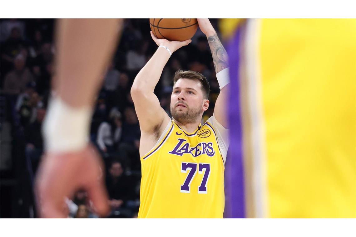 Muss bei den Lakers erst noch richtig ankommen: NBA-Star Luka Doncic.