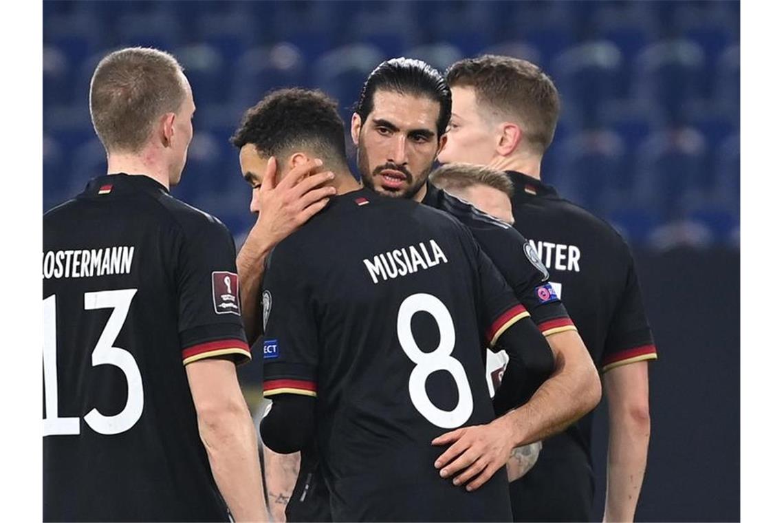 Nach Sieg gegen Island: DFB in Blase nach Rumänien Nach dem Auftaktsieg gegen Rumänien ist das DFB-Team nun in Rumänien gefordert. Foto: Federico Gambarini/dpa