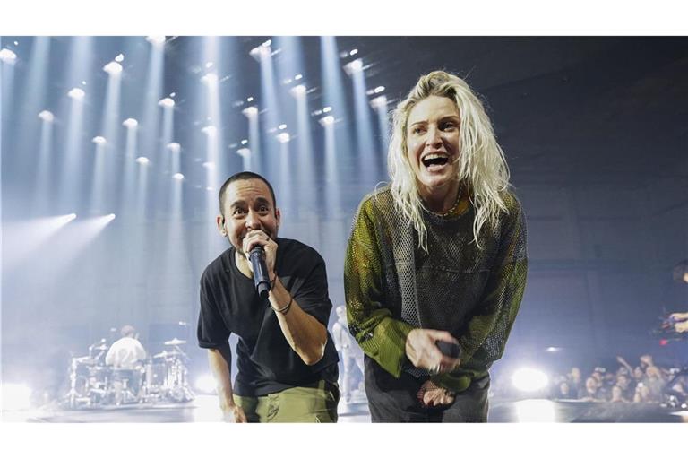 Nach der Ankündigung von Comeback mit neuer Frontfrau landet Linkin Park nun an der deutschen Chart-Spitze. (Archivbild)