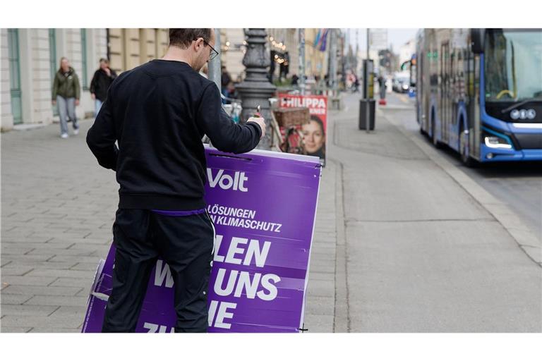 Nach der Wahl: Volt hat es nicht in den Bundestag geschafft.