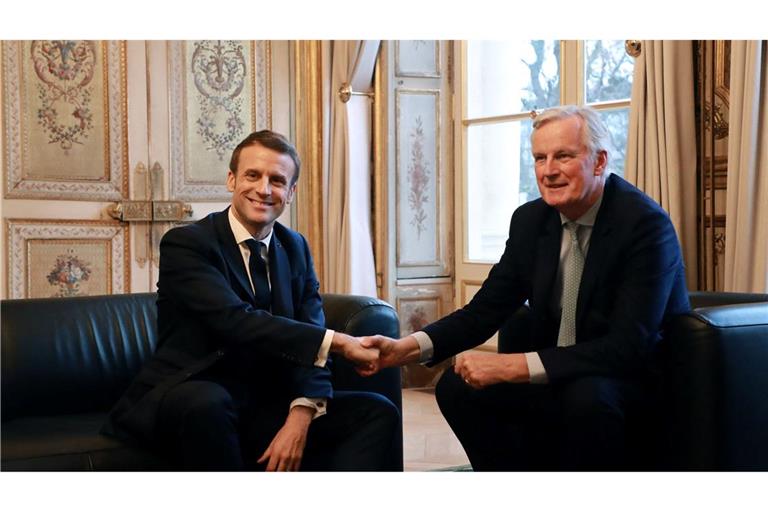 Nach langer Suche hat Präsident Macron mit dem früheren EU-Kommissar Barnier einen Premierminister für Frankreich gefunden (Archivbild).