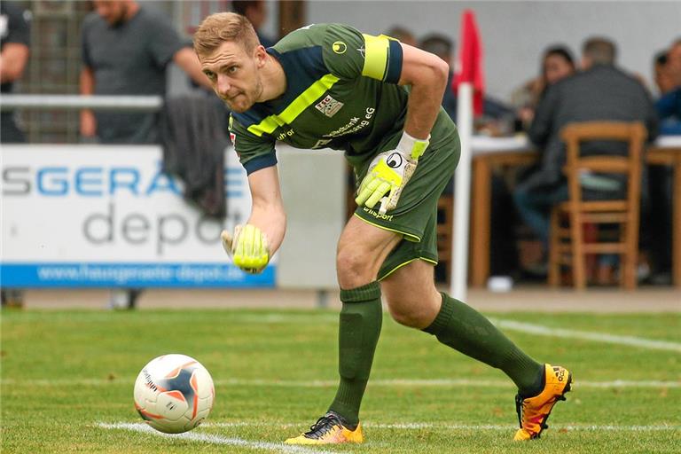 Nach sechs TSG-Jahren morgen das letzte Mal am Ball: Marcel Knauß. Foto: Alexander Becher