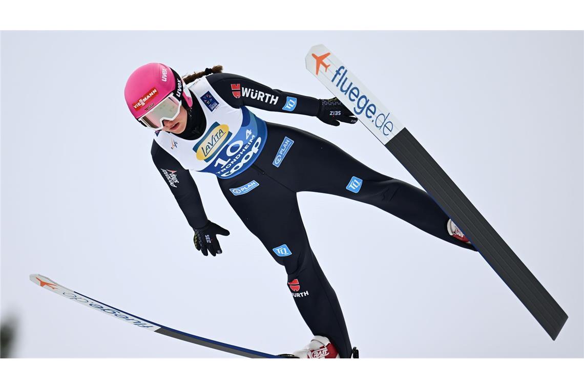 Nathalie Armbruster holte mit einem Tag Verspätung ihre erste WM-Medaille in Norwegen.