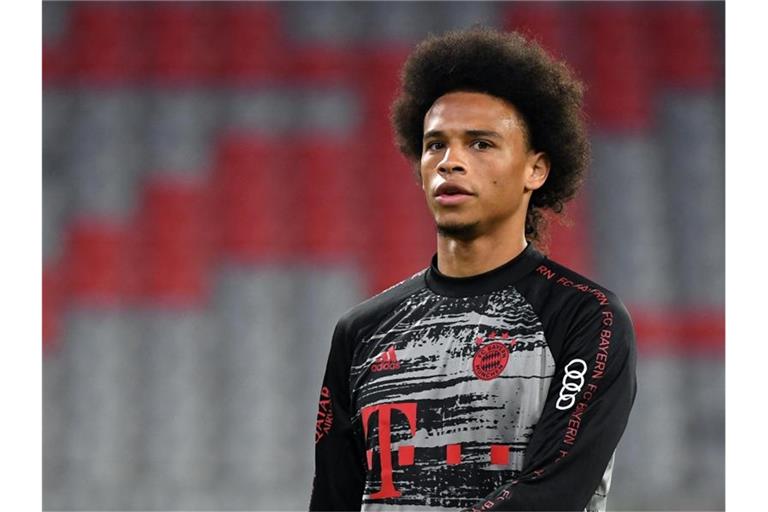 Nationalspieler Leroy Sane ist der diesjährige Königstransfer des FC Bayern München. Foto: Matthias Balk/dpa