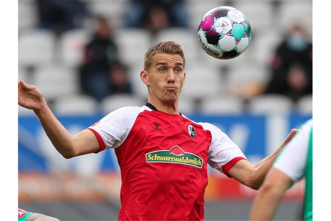 Nationalspieler Nils Petersen. Foto: Tom Weller/dpa/Archivbild