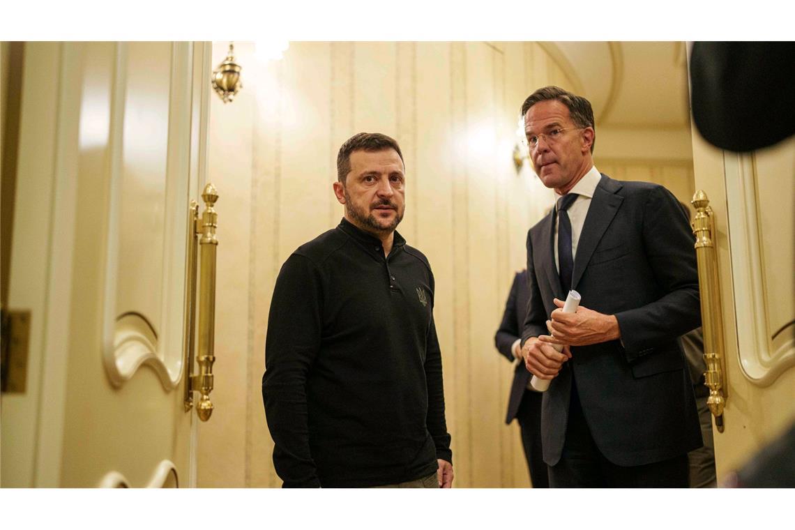 Nato-Generalsekretär Mark Rutte hat zu dem Treffen mit Selenskyj eingeladen. (Archivbild)