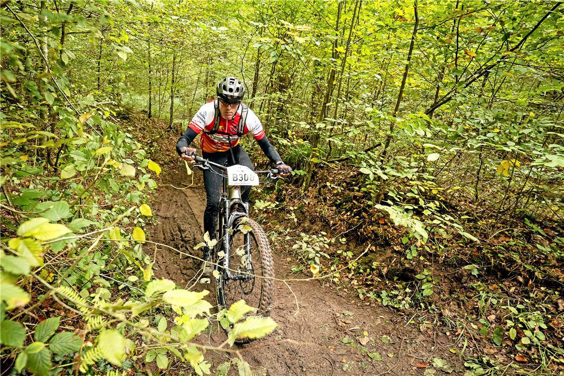 Natur pur beim 17. Lautertal-Bikemarathon. 