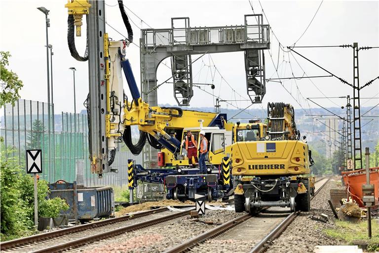 Neues Jahr, altes Thema: Auch 2024 werden die Arbeiten am Digitalen Knoten Einfluss auf die Fahrpläne haben. Foto: Benjamin Büttner