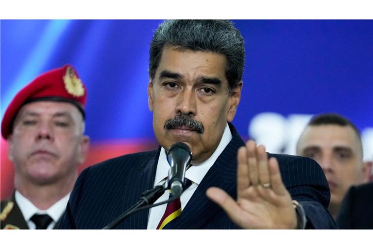 Nicolás Maduro regiert seit 2013 in Venezuela. Doch die Wiederwahl vor rund einem Monat ist umstritten und wird international von vielen Ländern nicht anerkannt. (Archivbild)