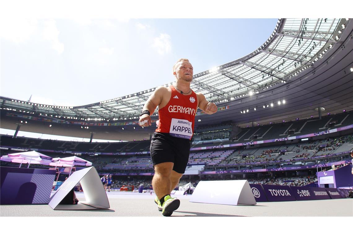 Niko Kappel bei den Paralympics in Paris.