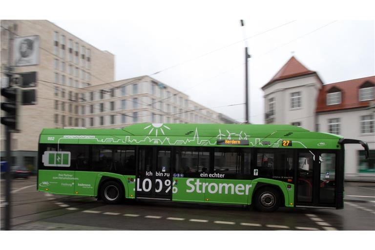 Noch „stromert“ es nicht überall im Land so wie hier auf der Linie 27 in Freiburg.