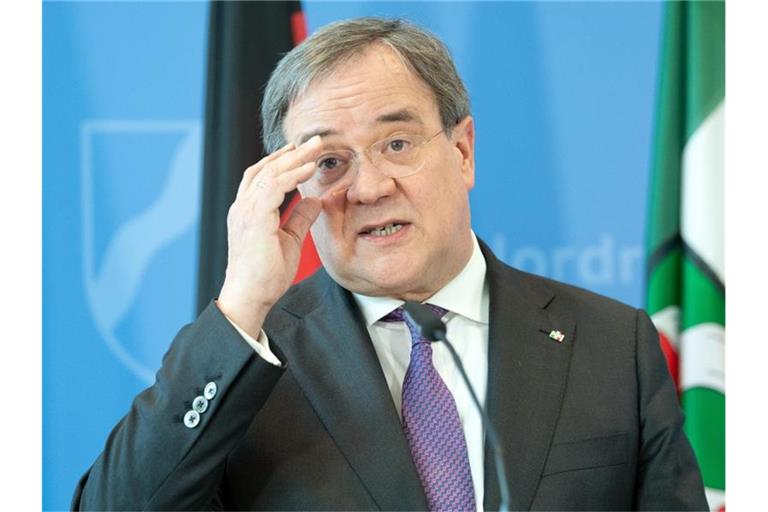 Nordrhein-Westfalens Ministerpräsident Armin Laschet ist einer von drei Bewerbern für den CDU-Vorsitz. Foto: Federico Gambarini/dpa