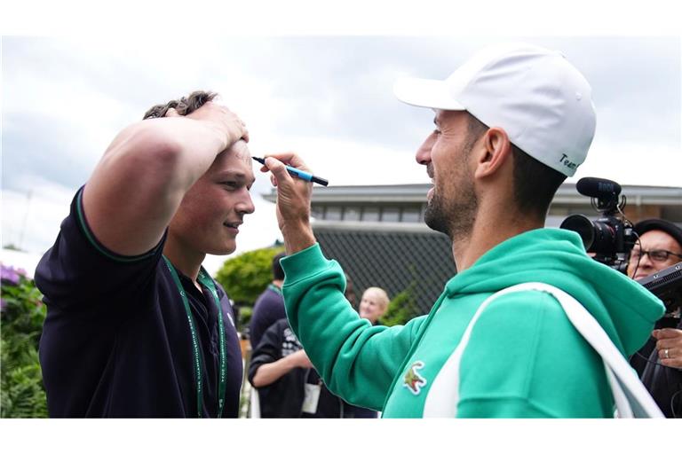 Novak Djokovic hat bisher sieben Mal Wimbledon gewonnen.