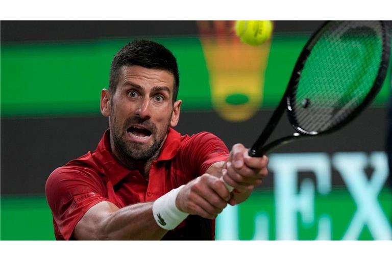 Novak Djokovic ist bei den ATP Finals wegen einer Verletzung nicht dabei.